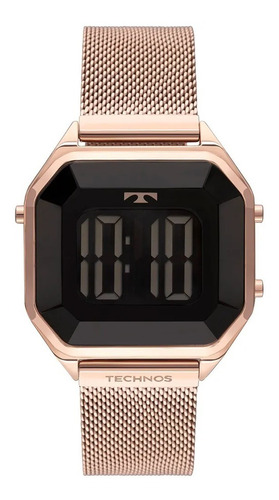 Relógio Technos Feminino Crystal Rosé - Bj3851ak/4p