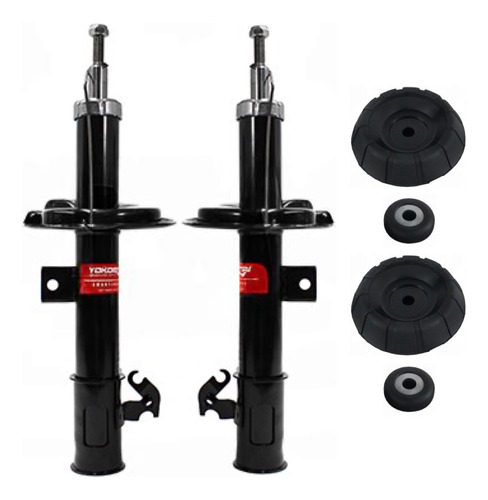 Par De Amortiguadores Del Con Bases Para Suzuki Swift 2011