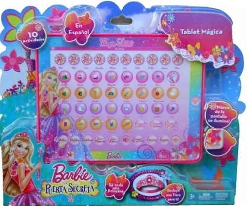 Tablet Magica Barbie Puerta Secreta Pc iPad Computadora