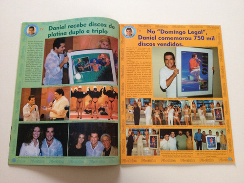 Revista Fã-club Turma Do Dani Daniel F.c N°16 Cc796 (Usado)