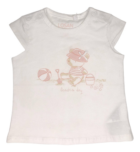 Conjunto De Camiseta Y Legging, Losan, 21w-8003al Para Bebé