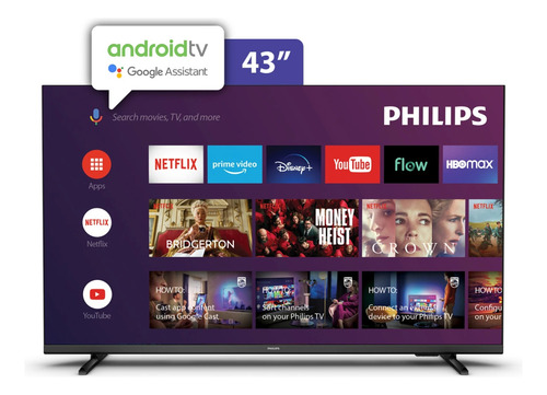Smart Tv Philips 43´´ 43pfd6947/55 Full Hd Ehogar