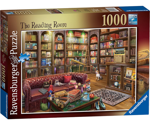 Ravensburger The Reading Room Rompecabezas De 1000 Piezas Pa