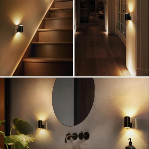 Lámparas Nocturnas Con Sensor De Movimiento Para Enchufar En