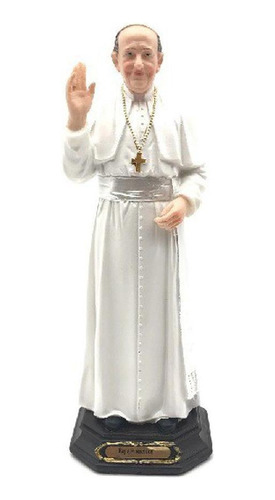 Imagem Papa Francisco Resina 20 Cm