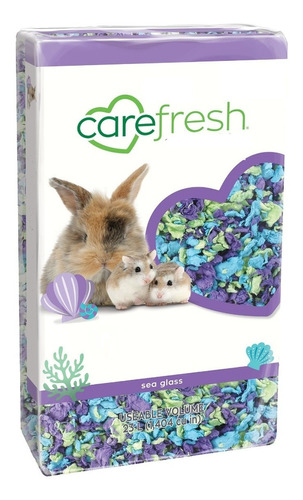 Carefresh Seaglas 10 Litro Sustrato Hamster Erizo Cuy Conejo