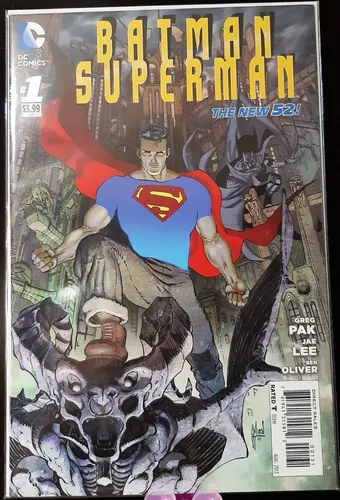 comprar  A44-batman Superman The New 52 Num. 1 Dc Comics Ingles 