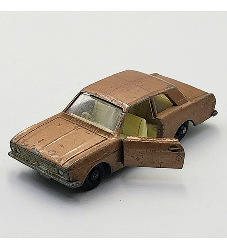 Matchbox N°25 Ford Cortina G.t En Caja - Color Marrón (Usado)