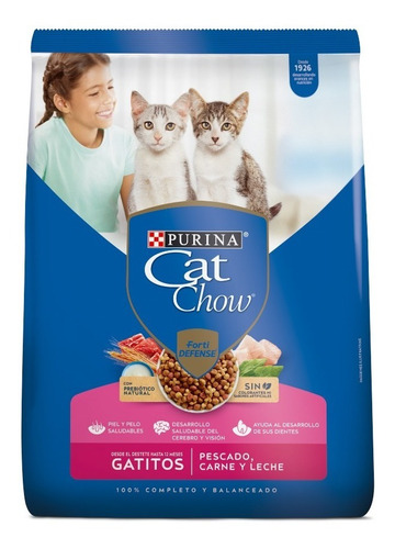 Cat Chow Gatitos Fortidefense   8kg