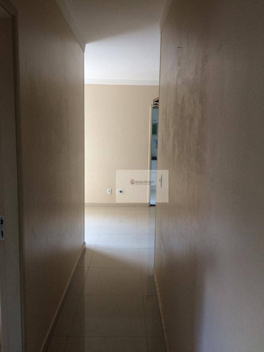 Excelente Apartamento Com 2 Dormitórios, Sacada E 1 Vaga Na Vila Guarani - Ap0217