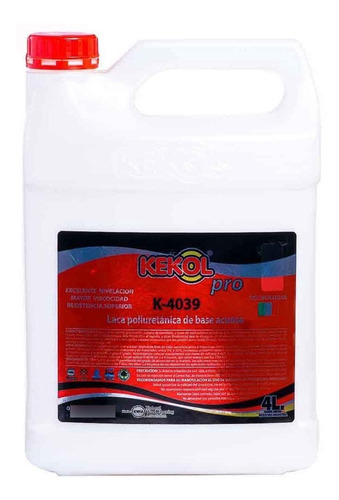 Laca Al Agua Kekol 4039 Ultra Mate Hidrolaca Mueble Piso 4lt