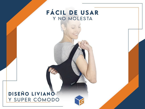 Corrector Postura Espalda. Espaldera Postural Neoprene Dema