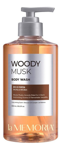 La Memoria Body Wash, Woody Musk - Kerasys 600ml