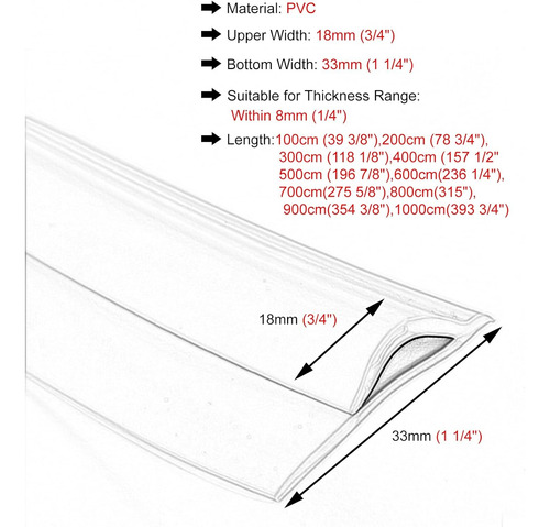 Flash Transition Strip For Carpet Edge Trim, Protector Rug E