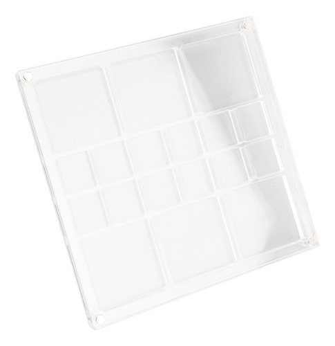 Expositor Acrílico Con Forma De Conchas Marinas, Compacto Y