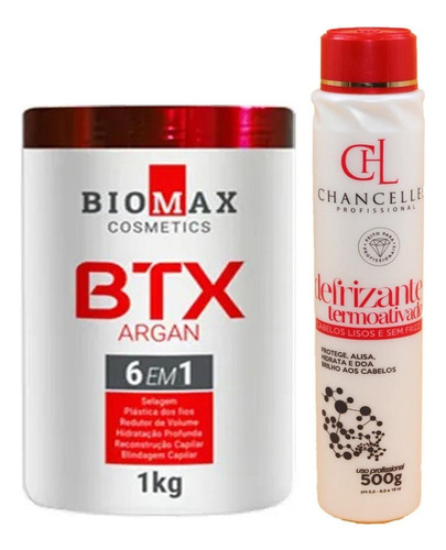 Kit Botox Capilar Profissional Chanceller 2 Passos