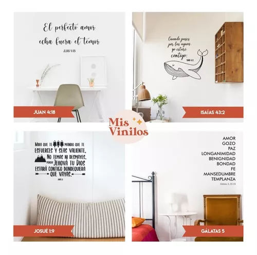 Vinilos decorativos de CITAS y FRASES Casa y Hogar (*‿*)