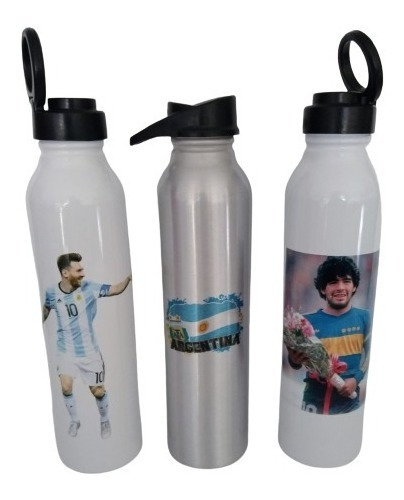 Botella Aluminio Personalizada. Elegi El Diseño Que Quieras!