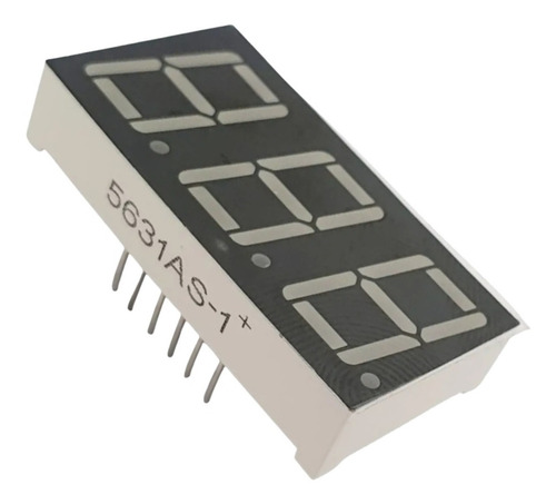 Display 3 Digitos 7 Segmentos 0.56 Catodo Comum