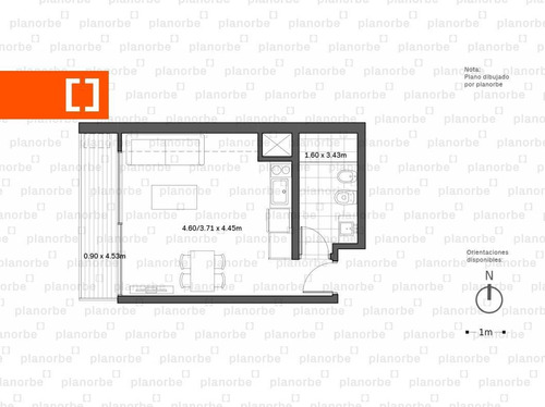 Venta De Apartamento Obra Construcción Monoambiente En Buceo, More Buceo Unidad 515