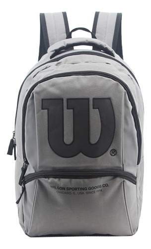 Mochila 18 Pulgadas Espalda Open Wilson 65.011060dg - Gris