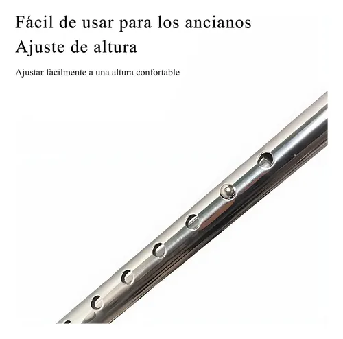 Muleta De Codo De Aluminio Ajustable
