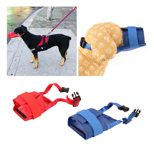 2pack Ajustable Perro Saliente Para Ladrar Mordiendo