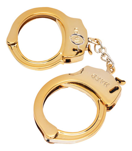 Imagem 3 de 6 de Algema Policial Less Em Abs Metalizado Hard