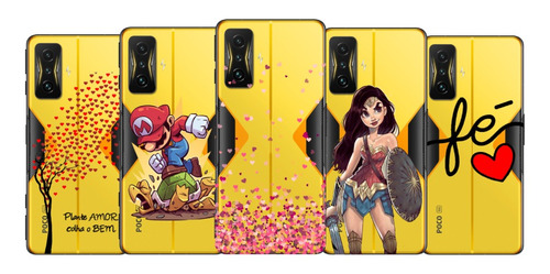 Capa Capinha Para Poco F4 Gt Personalizada + Pelicula 3d