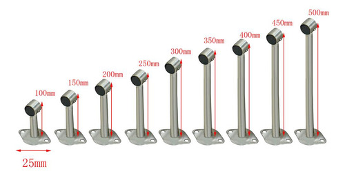 3 X 2 Unids Soporte De Palanca De Armario Para 250mm
