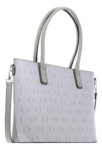 Bolsa Tote Olimba Para Mujer Amplios Compartimientos 9794 Beige Lisa Oro