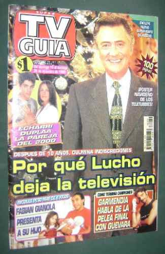 Revista Super Tv Guia 34 Poster Teletubbies Condor Crux