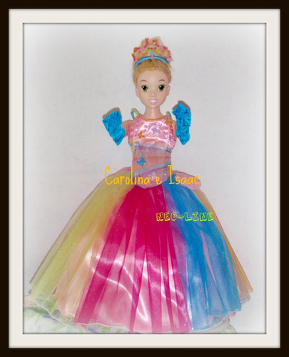 Remate Vestido D Princesa Con Accesorios  Moda Magica Etc.