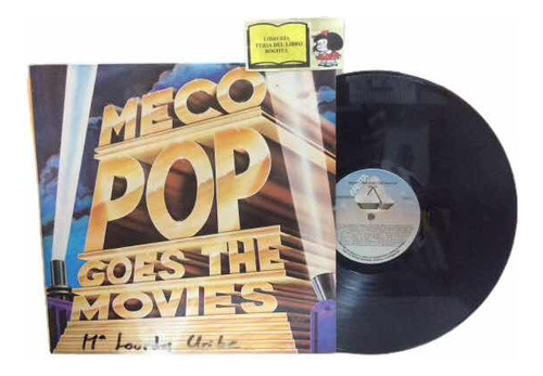 Lp - Acetato- Pop Goes The Movies - Ennio Morricone - 1982