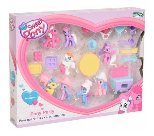Pony The Sweet Pony Party  - Ditoys 2087