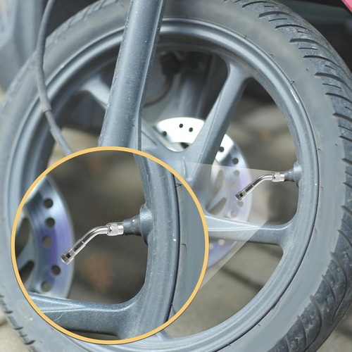 4 Extensores De Vástago De Válvula De 135 Grados Para Automó