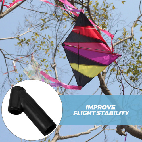 12 Peças De Plástico Kite Frame Connectors Diy Kite