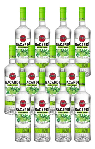 Ron Bacardi Limon 750 Ml (12 Pack)