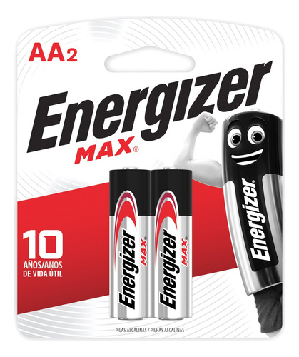 Pila Energizer Max Alkalina Aa 48 Unidades