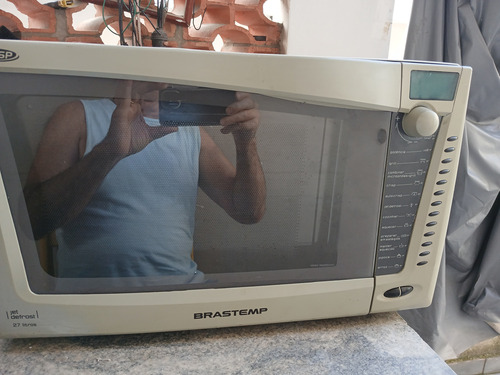Microondas Brastemp Crisp Usado 27lt 127v (Usado)