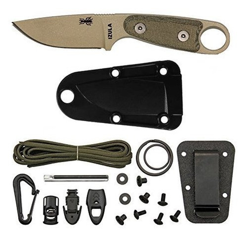 Esee Izula Desert Tan Cuchillo De Supervivencia Con Mango De