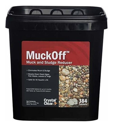 Crystalclear Muckoff, Removedor De Barro Natural Para Est