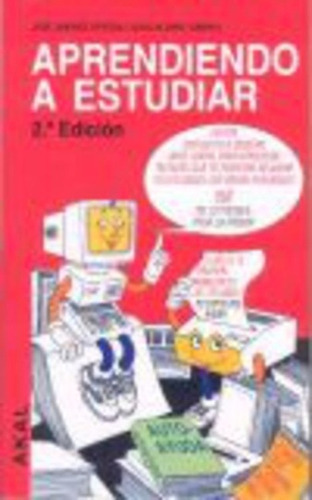 Aprendiendo A Estudiar 2daedicion, De Jimenez Ortega Alonso Obispo. Serie N/a, Vol. Volumen Unico. Editorial Akal, Tapa Blanda, Edición 2 En Español, 1997