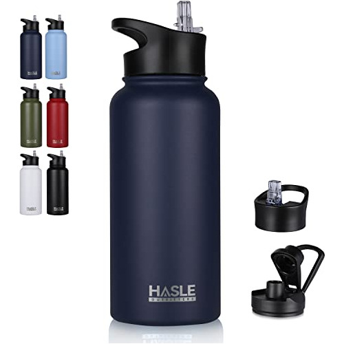 Hasle Outfitters 32 Oz Acero Insulado Botella De Agua 29nkl