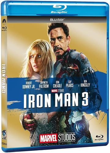 Iron Man 3 | Blu Ray Robert Downey Jr. Película Nuevo