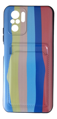 Funda Y Tarjetero Multicolor Para Xiaomi Redmi Note 10 / 10s