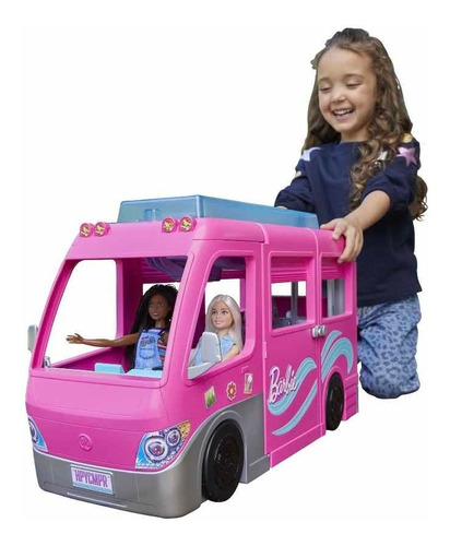 Barbie Camper Dream Camper 3 En 1 Con Accesorios Mattel