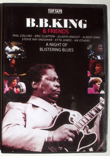 Dvd - B.b. King & Friends - Clapton Ray Vaughan Albert King