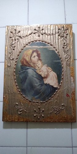 Cuadro Madre Con Niño (Usado)
