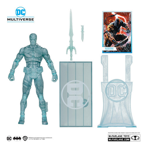 Figura 7 Dc Multiverse - Deathstroke (dc Rebirth)(frostbite)(gold Label)